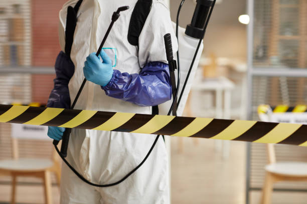 Professional Biohazard Cleanup technician working in Garden Valley, CA
